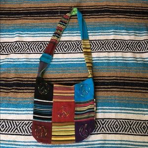 ☮️Peace Sign Hippie Bag☮️